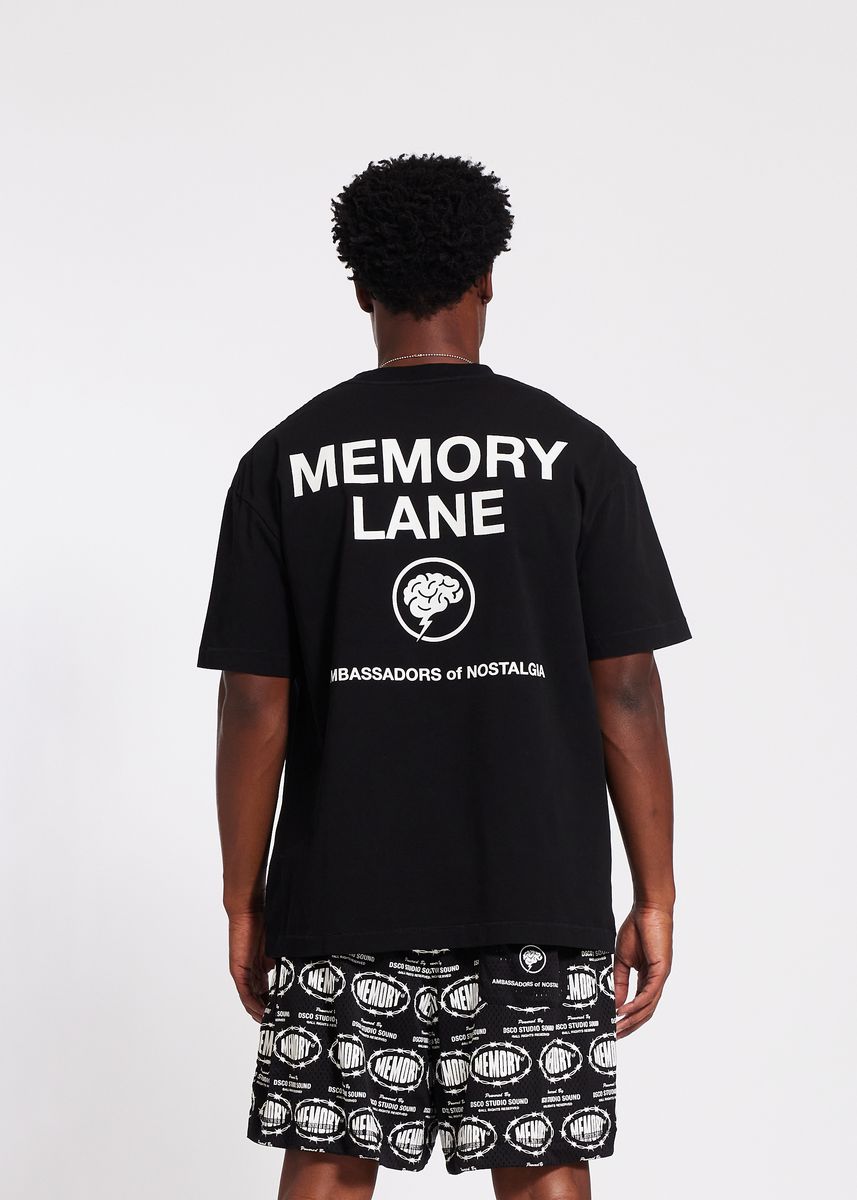 Memory Lane Vetica A.O.N Tee Black