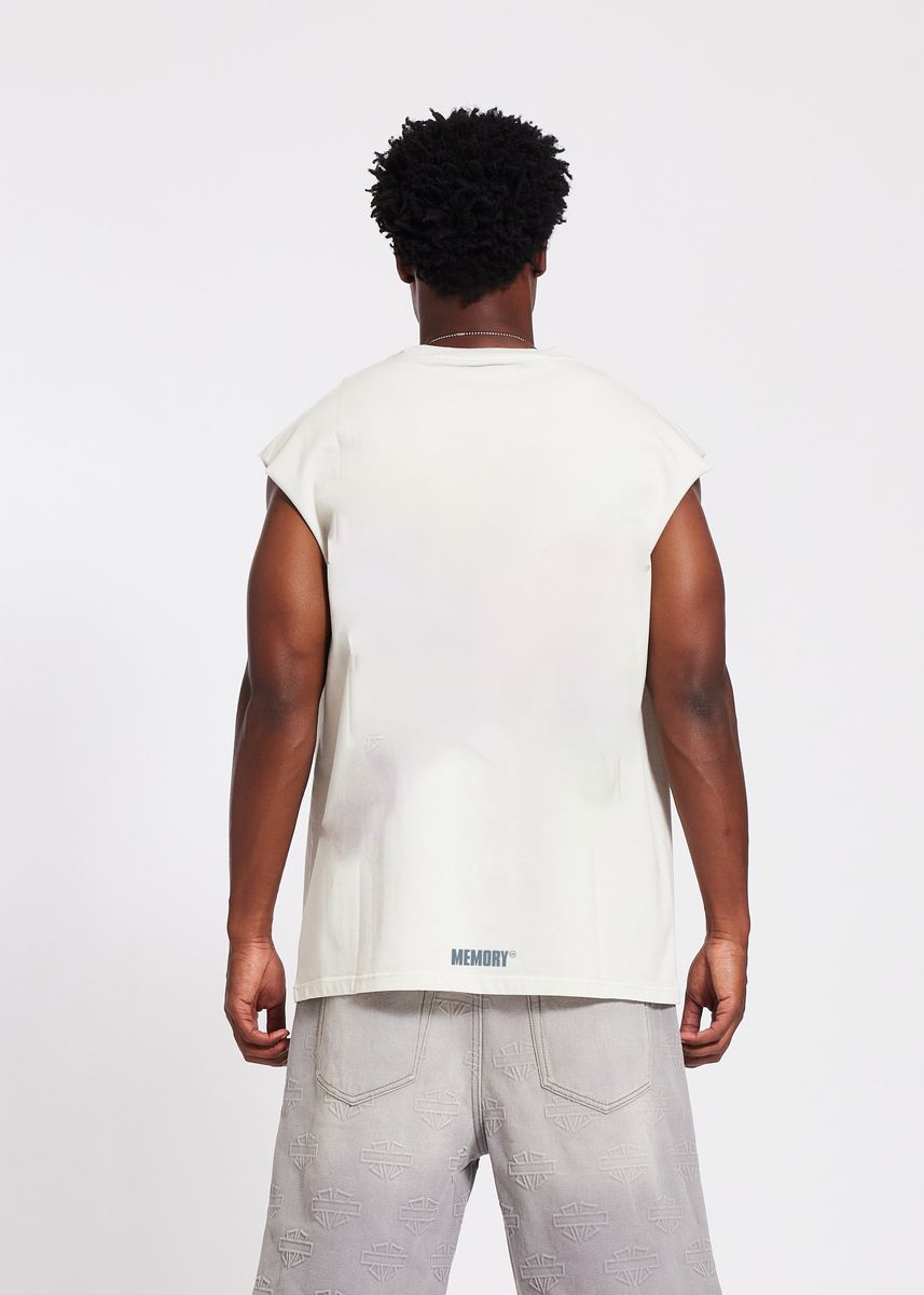 Memory Lane Desert Scene Sleeveless Crop Tee