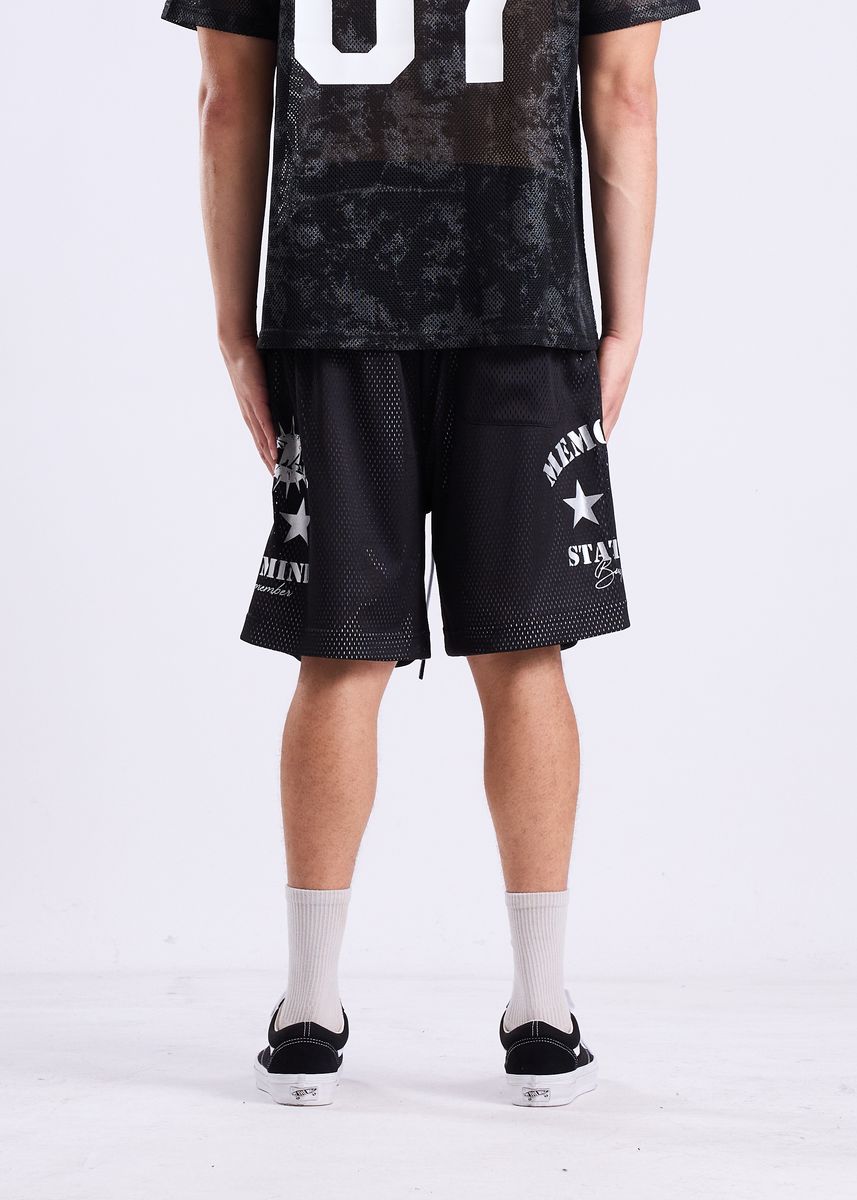 Memory Lane Mesh Double Layer Shorts (ML-SM26-027)