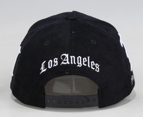 Please Come Home Old English Hat Black