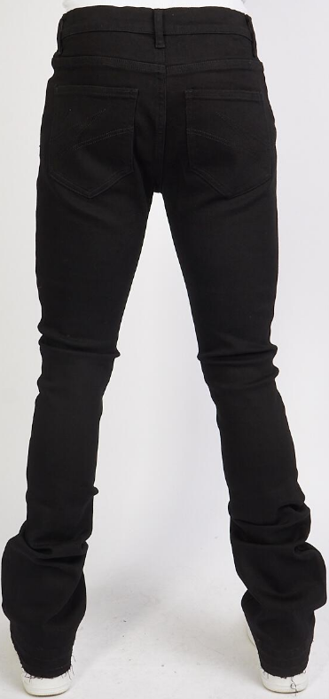 Politics Denim Stacked Flare (Barlow510)