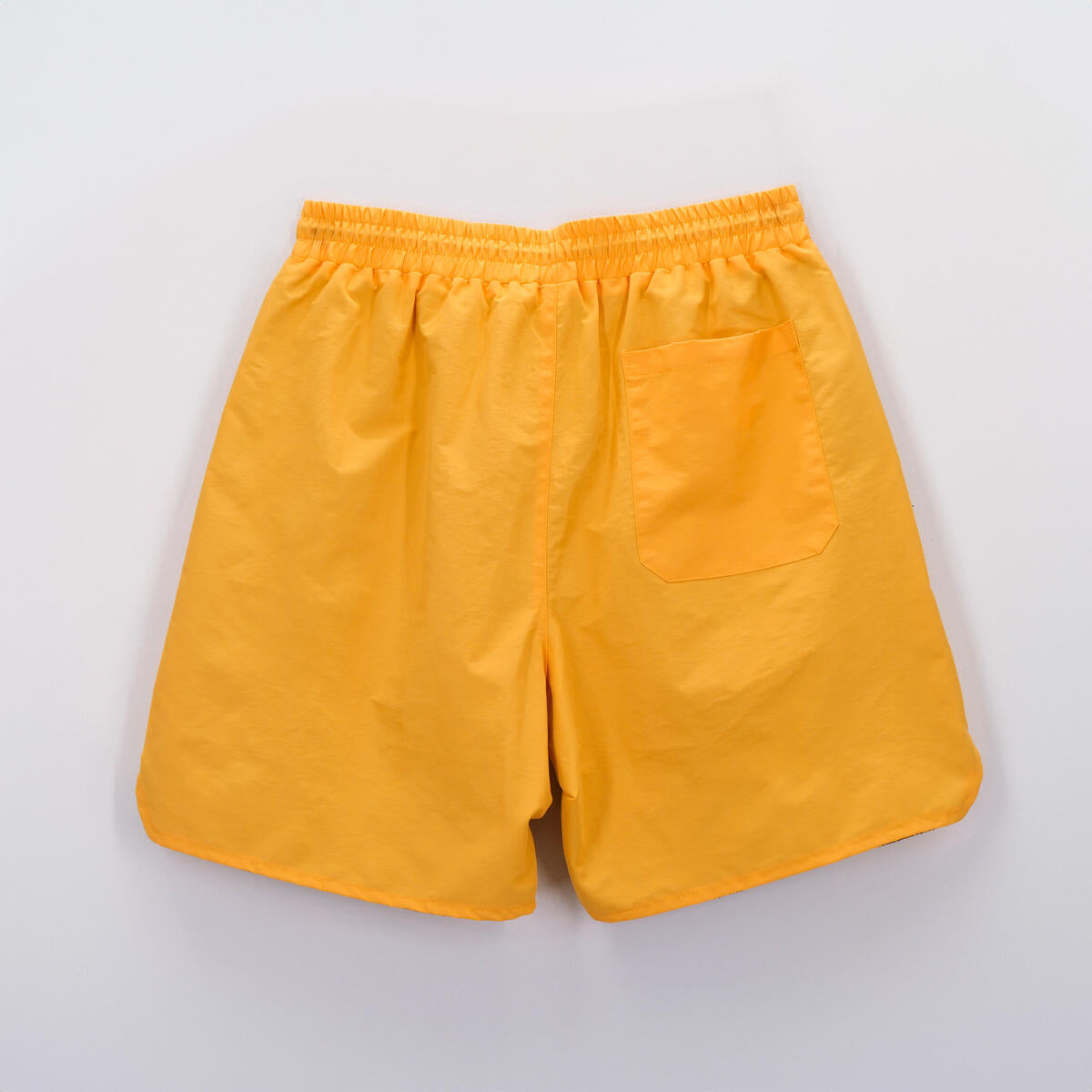 Paradise Lost Varsity Nylon Shorts Yellow