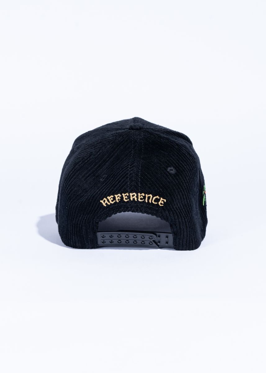 Reference Paradise Black Corduroy
