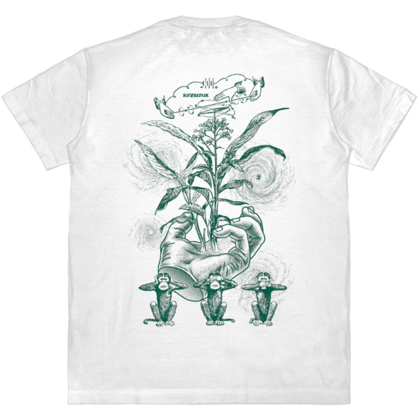 Rip N Repair Ground Repair Tee White