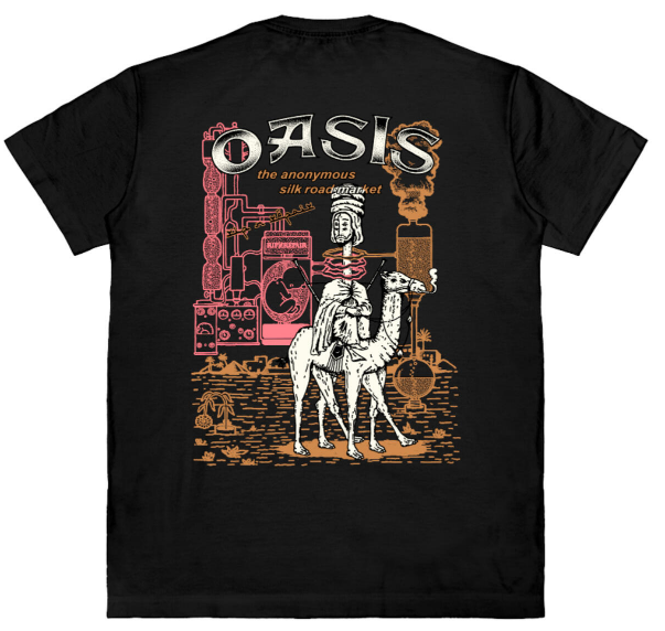 Rip N Repair Oasis Tee Black