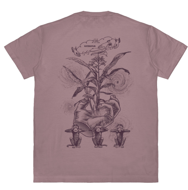 Rip N Repair Ground Repair Tee Mauve
