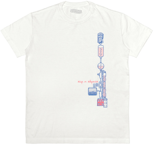 Rip N Repair Oasis Tee White