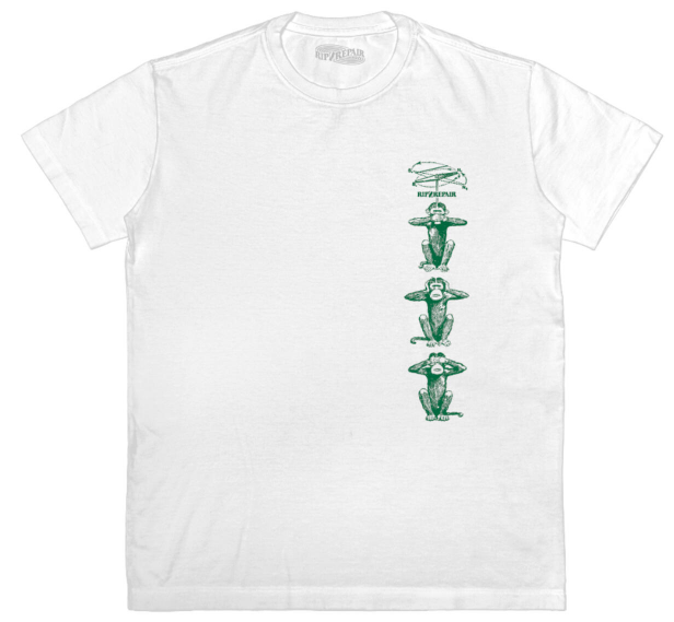 Rip N Repair Ground Repair Tee White