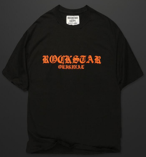 Rockstar Veeze Black Graphic Tee