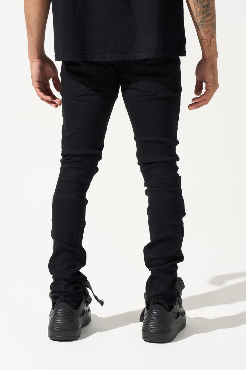 Serenede ''Peace'' Black Jeans