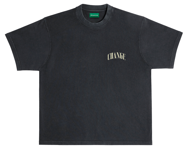 Dissmissed Twevle33 Change 555 Tee Vintage Black