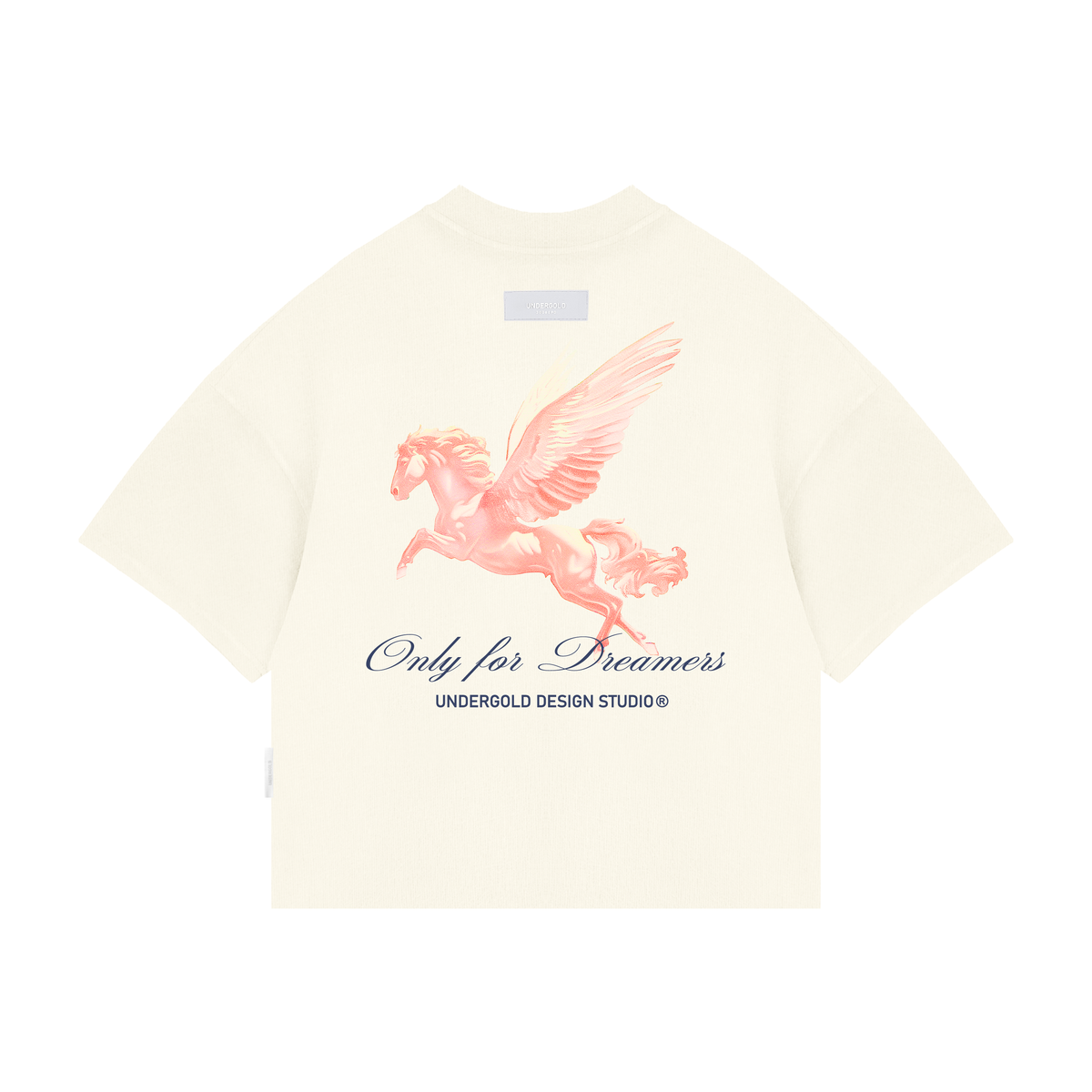 Undergold Dreamers The Prayer Boxy Fit Tee Cream