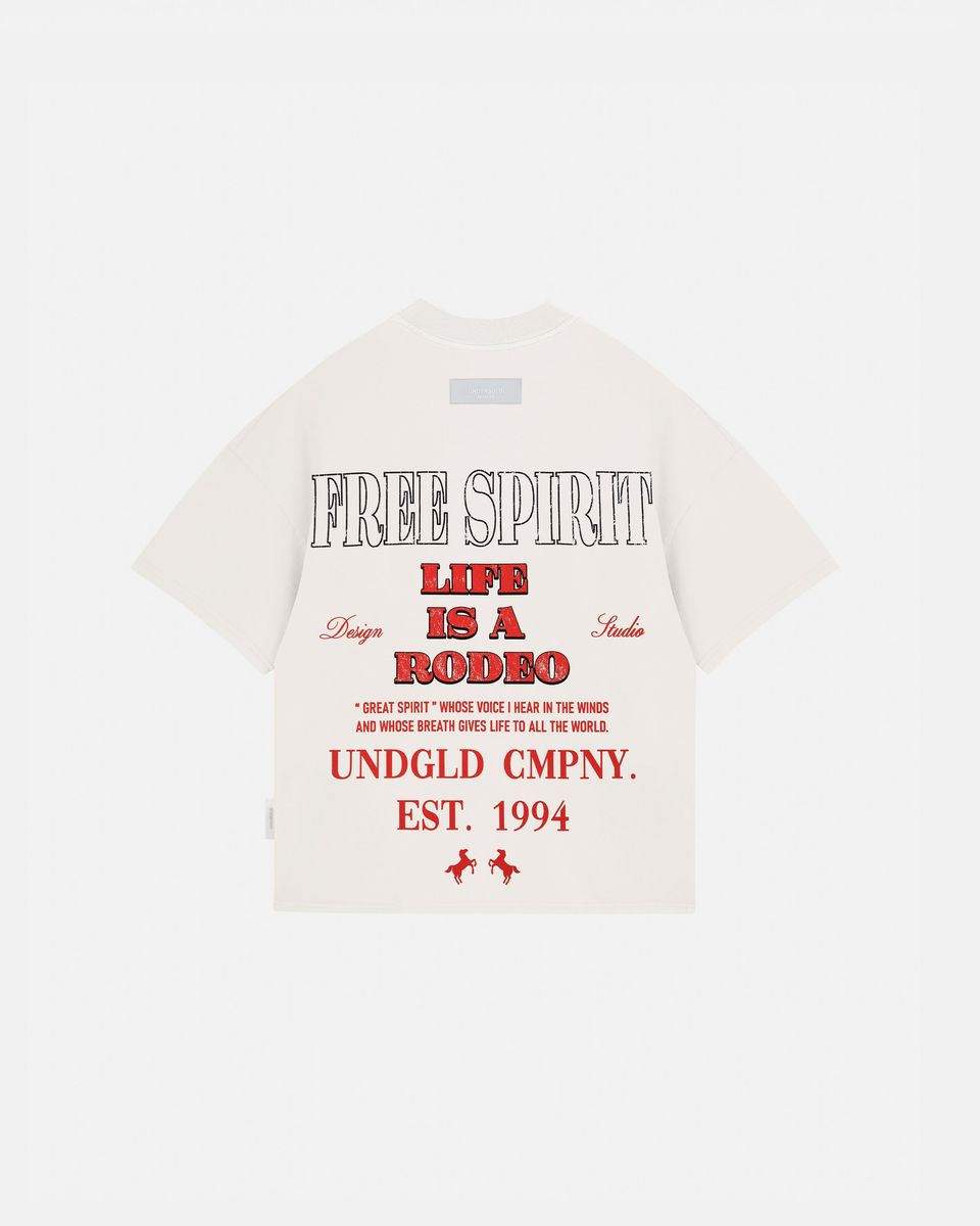 Undergold Rodeo Free Spirit Boxy Tee