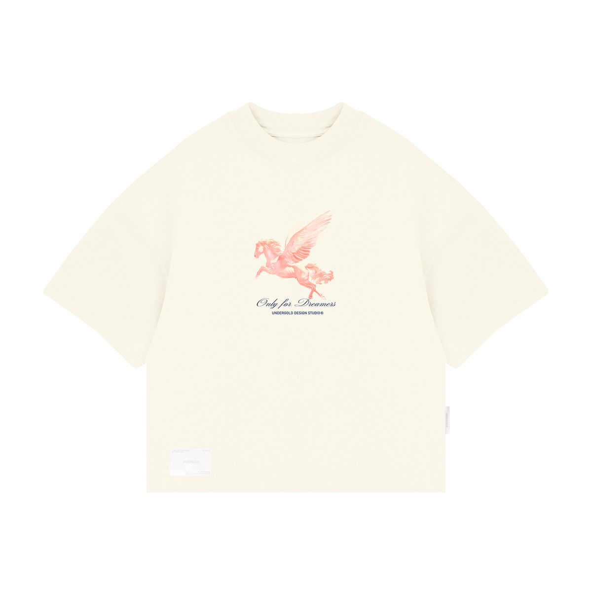 Undergold Dreamers The Prayer Boxy Fit Tee Cream