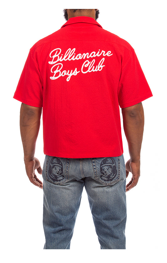 Billionaire Boys Club Script SS Woven
