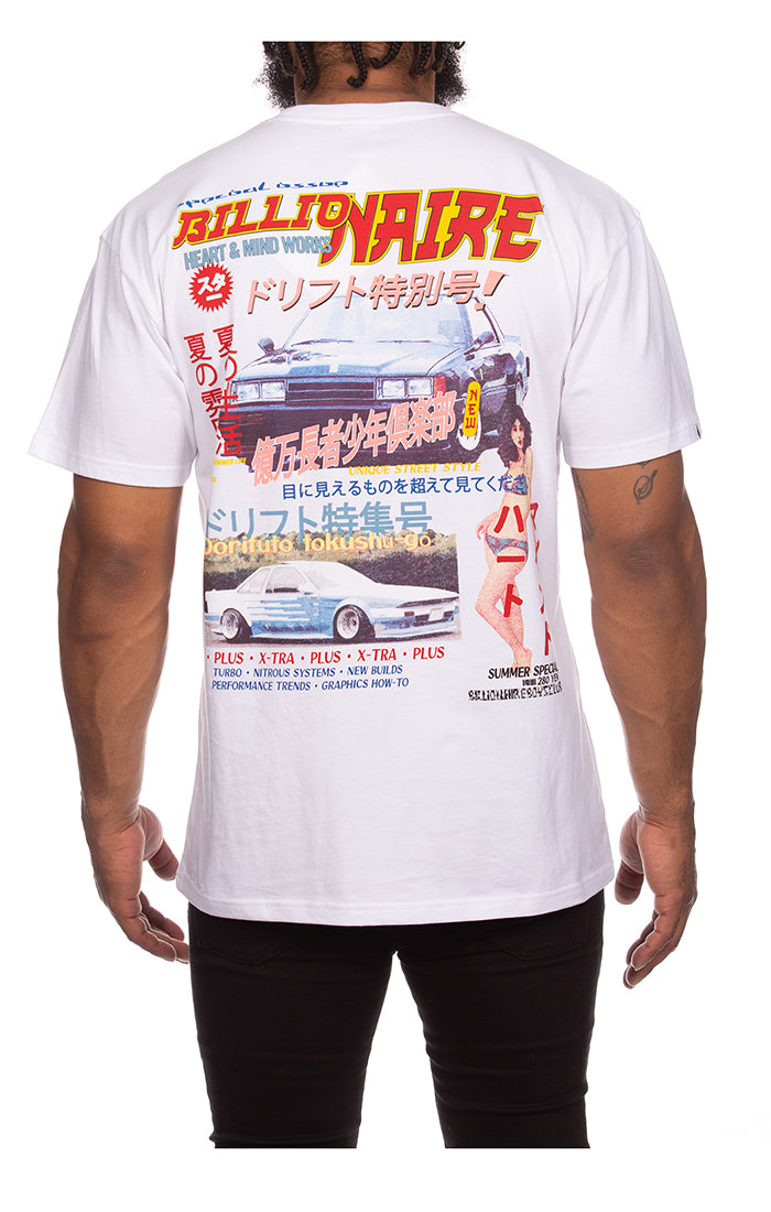 Billionaire Boys Club Drift SS Tee White