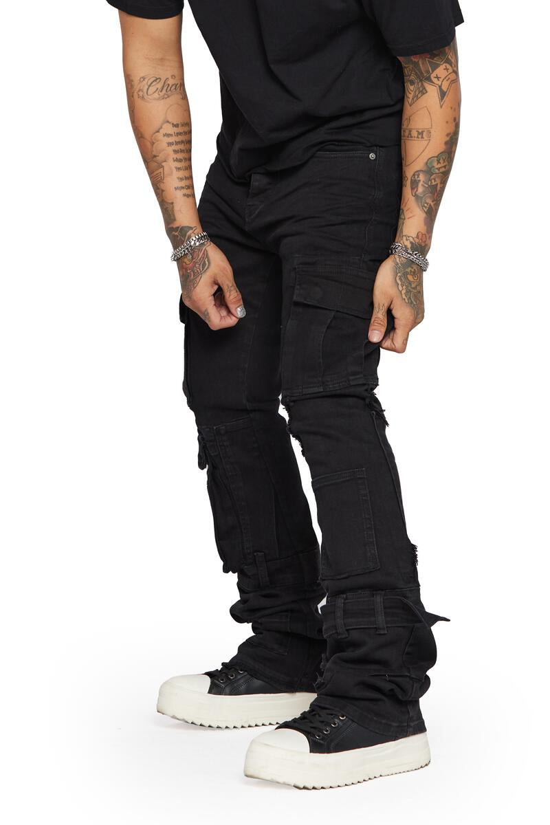 Valabasas Bridger Denim Super Stacked Black
