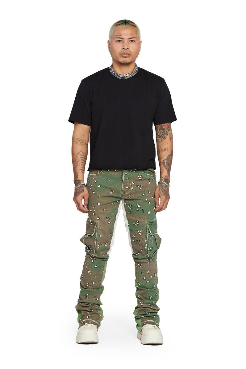 Valabasas Commando 2.0 Denim Stacked Camo Green