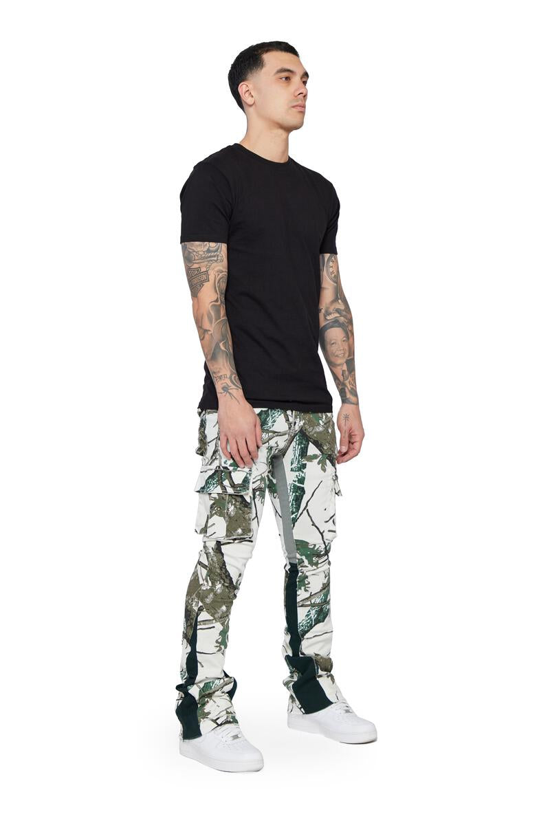 Valabasas Commando 2.0 Denim Stacked White