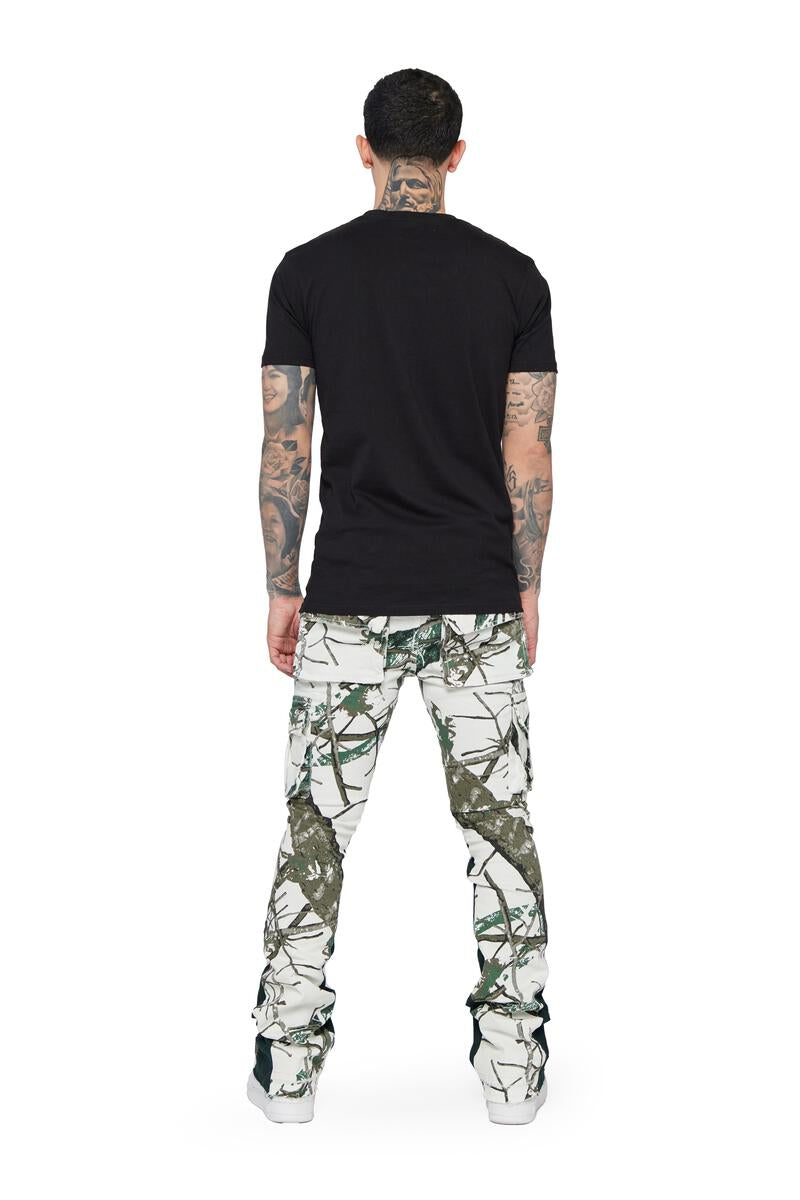 Valabasas Commando 2.0 Denim Stacked White