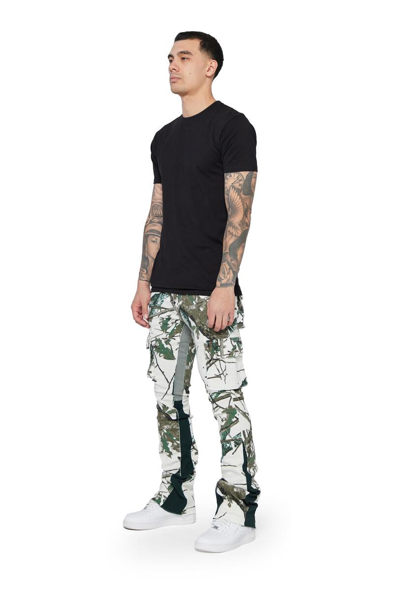 Valabasas Commando 2.0 Denim Stacked White