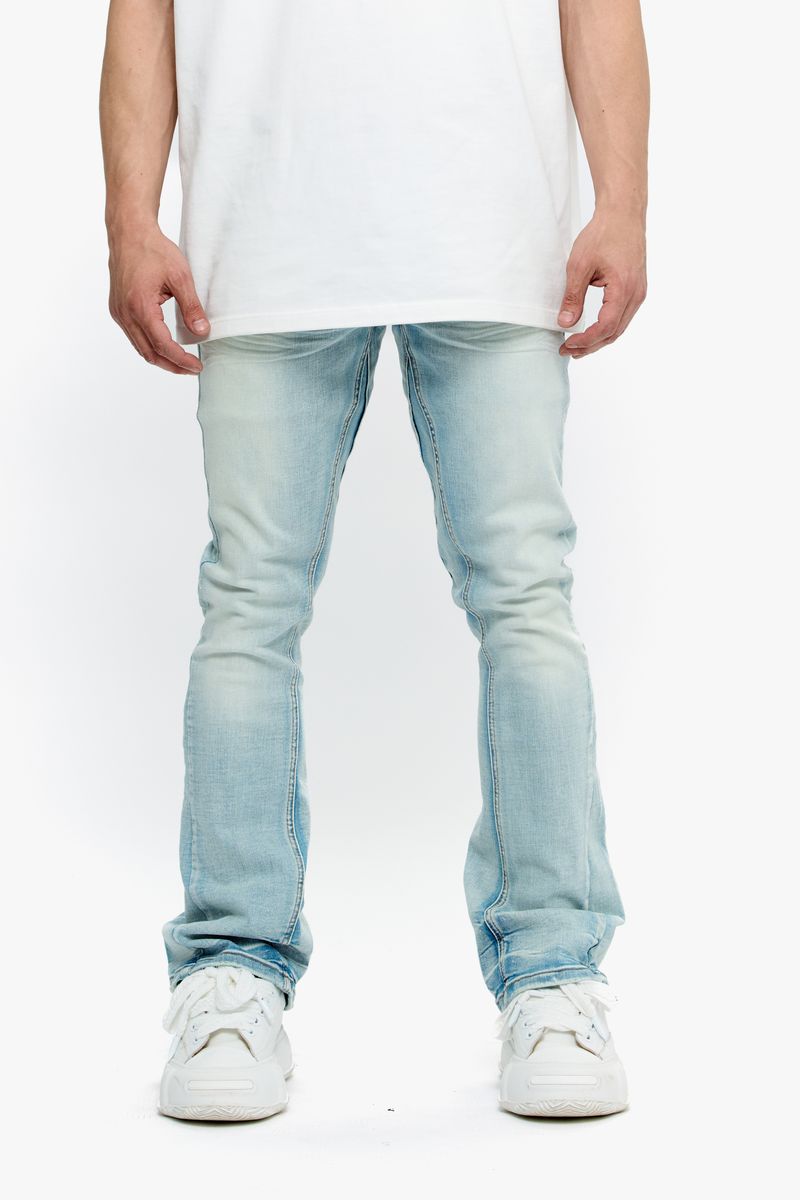 Valabasas Mr.Stacked-LT.WASH Denim