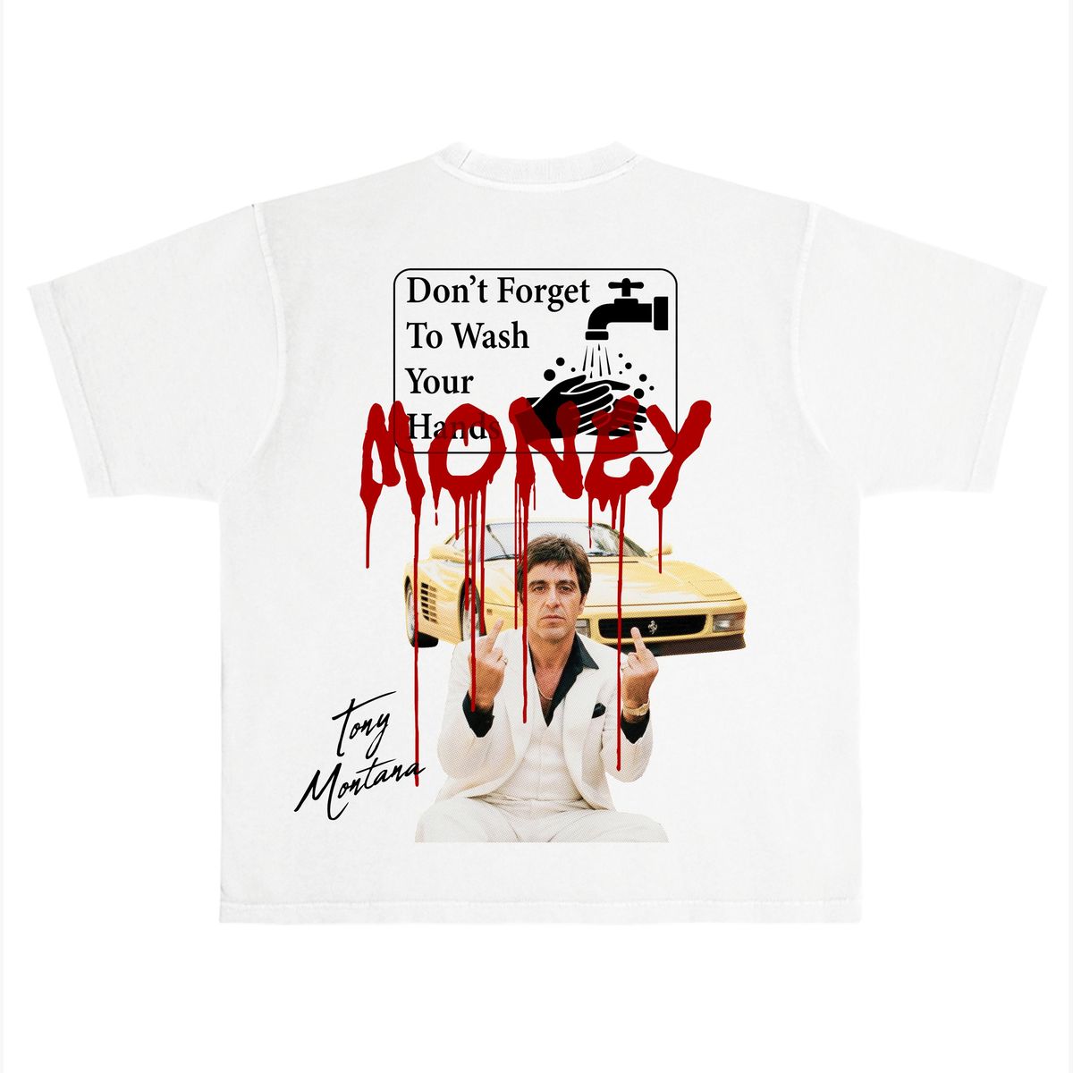 Rich Dead Idols Don't Forget To Wash Your Hands White