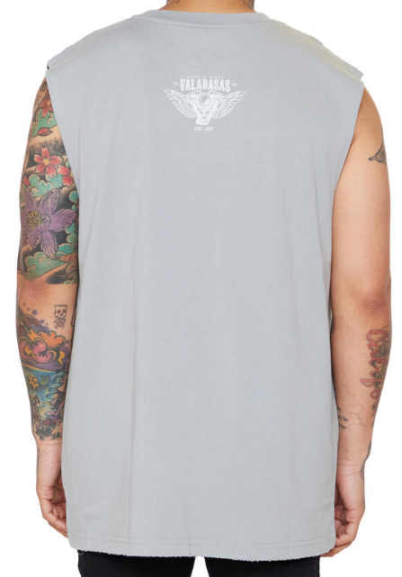 Valabasas Moe Tee Cutoff Vintage Grey