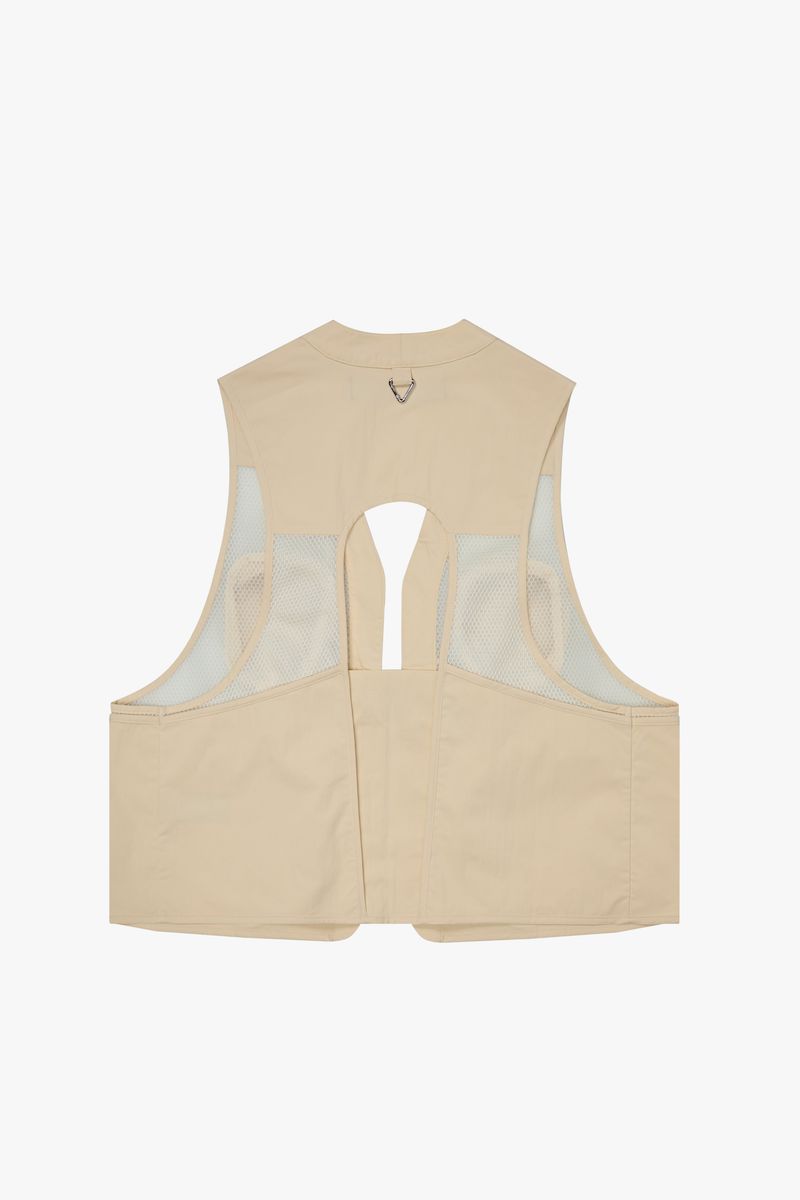 Valabasas Tactical Mesh Off-White Nylon Vest