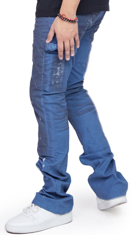 Valabasas Hossam Denim Stacked Dirty Blue