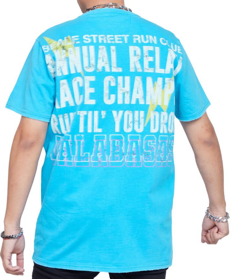 Valabasas Beale Street Tee Vintage Vintage Blue