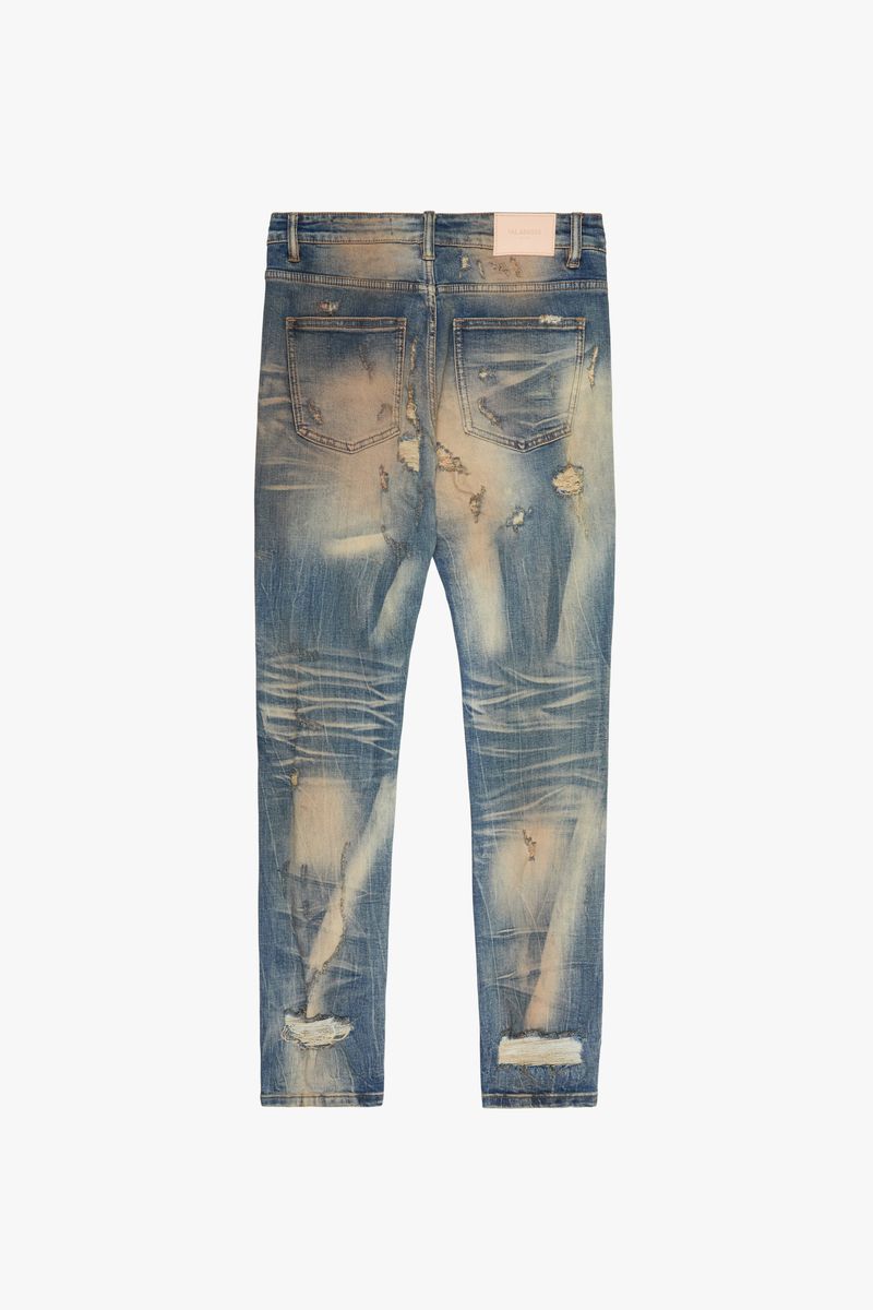 Valabasas Whirl Vintage Blue Skinny Jean