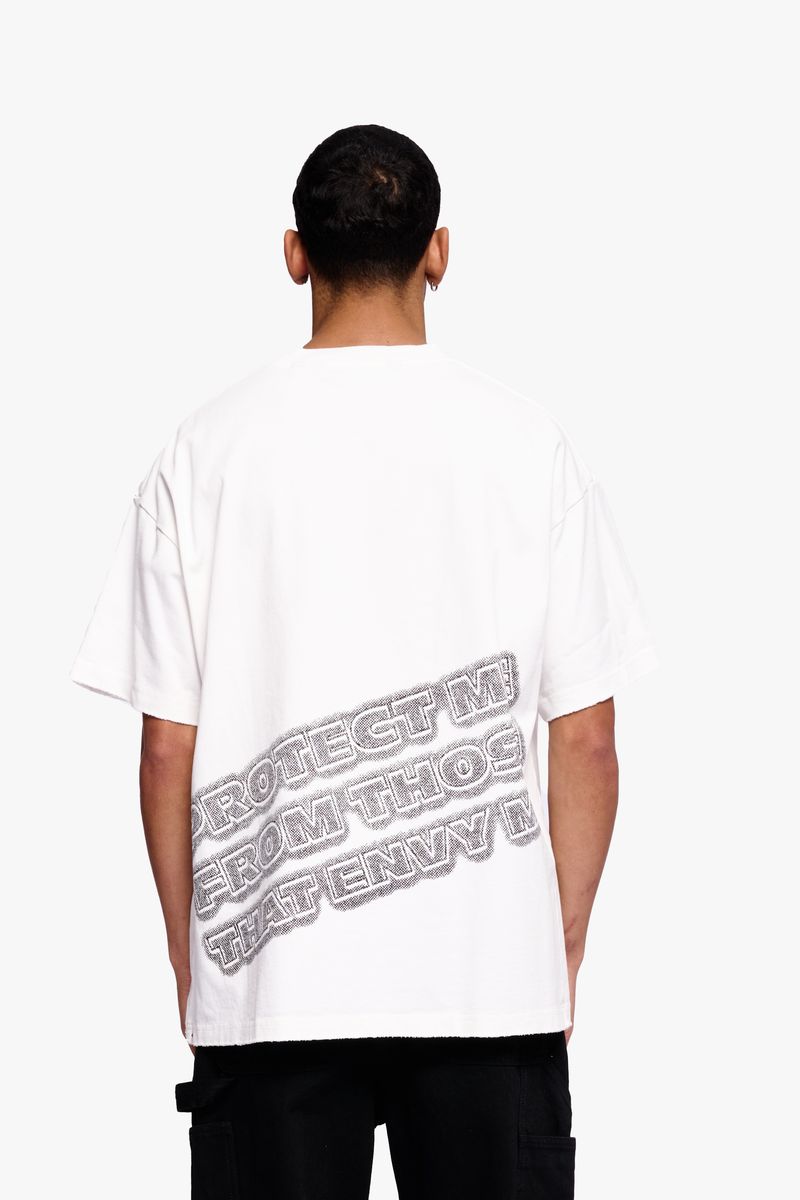 Valabasas "Fake Smiles" White Tee