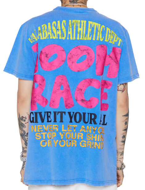 Valabasas Always Shine Tee Vintage Blue