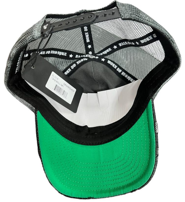Valabasas Denim Shop Hat Black