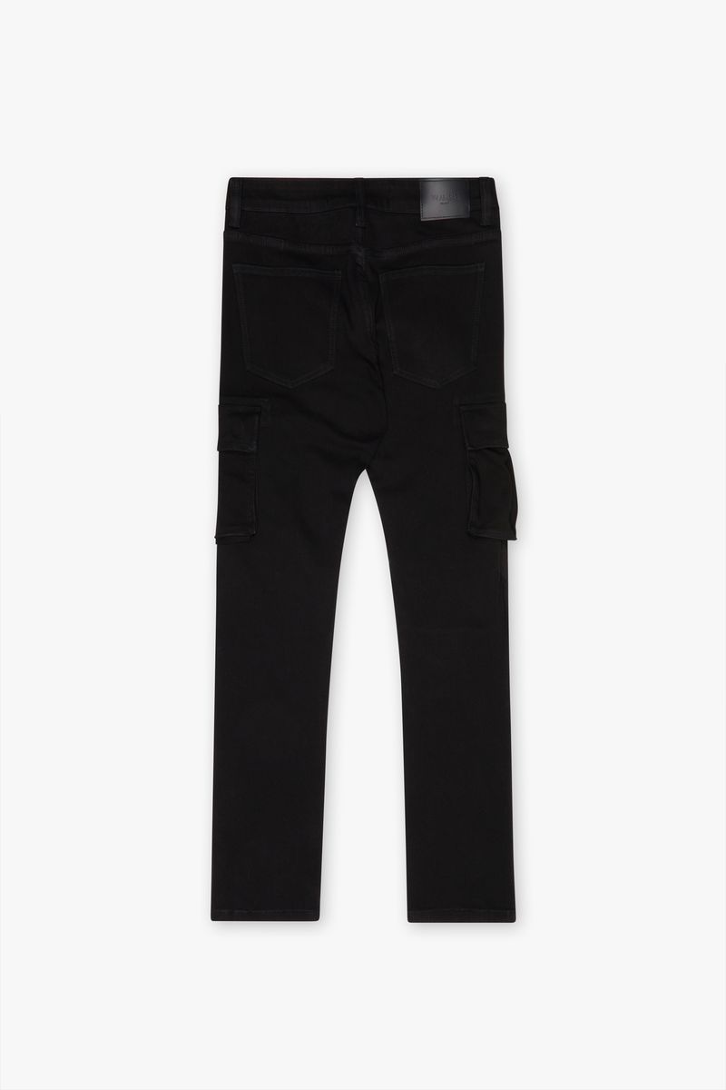 Valabasas Pacific Light Grey/Black Skinny Jean