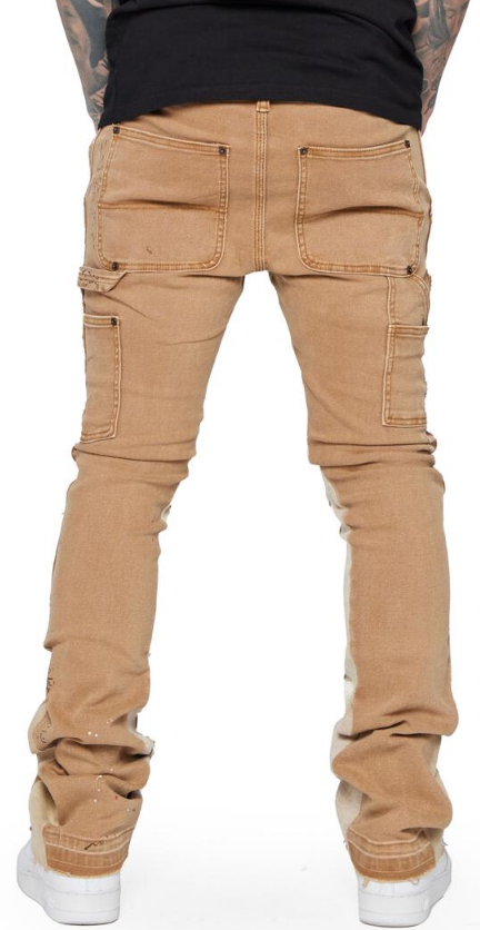 Valabasas Alpha 2.0 Denim Stacked Khaki
