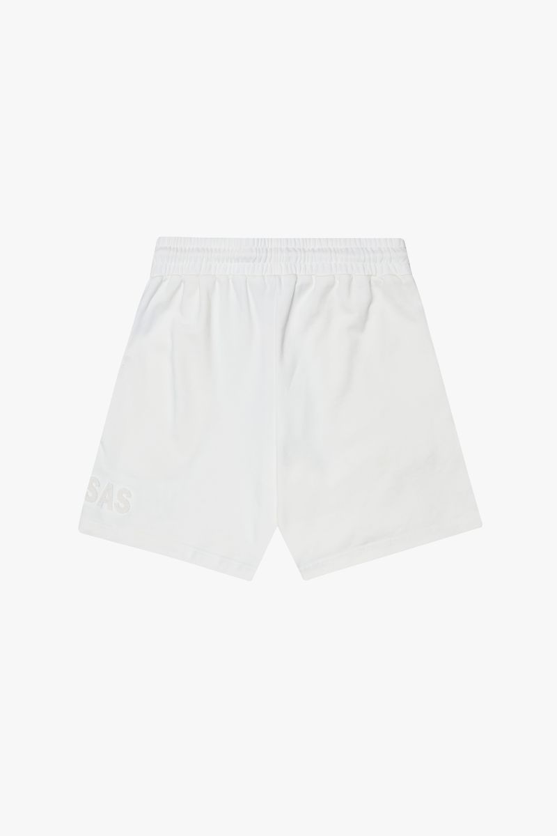Valabasas Bloom Vintage White Woven Shorts