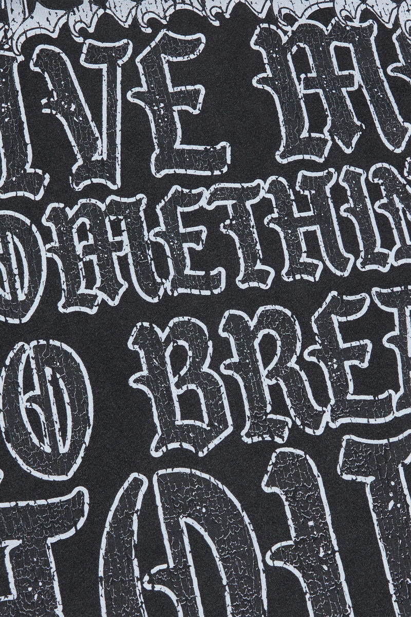 Valabasas Craps Vintage Black Tee