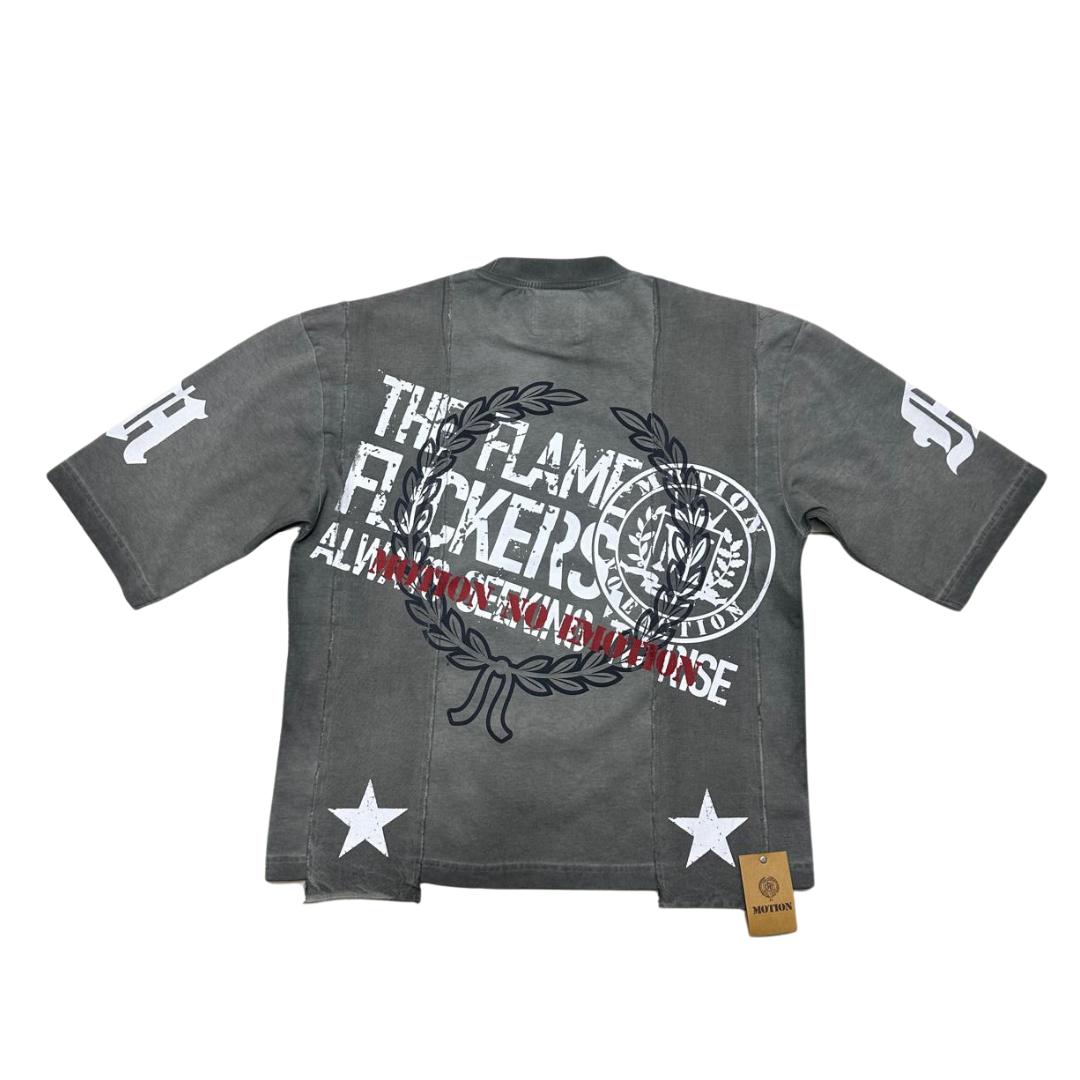 Motion No Emotion Vintage Gray Tee (MOTK-002)