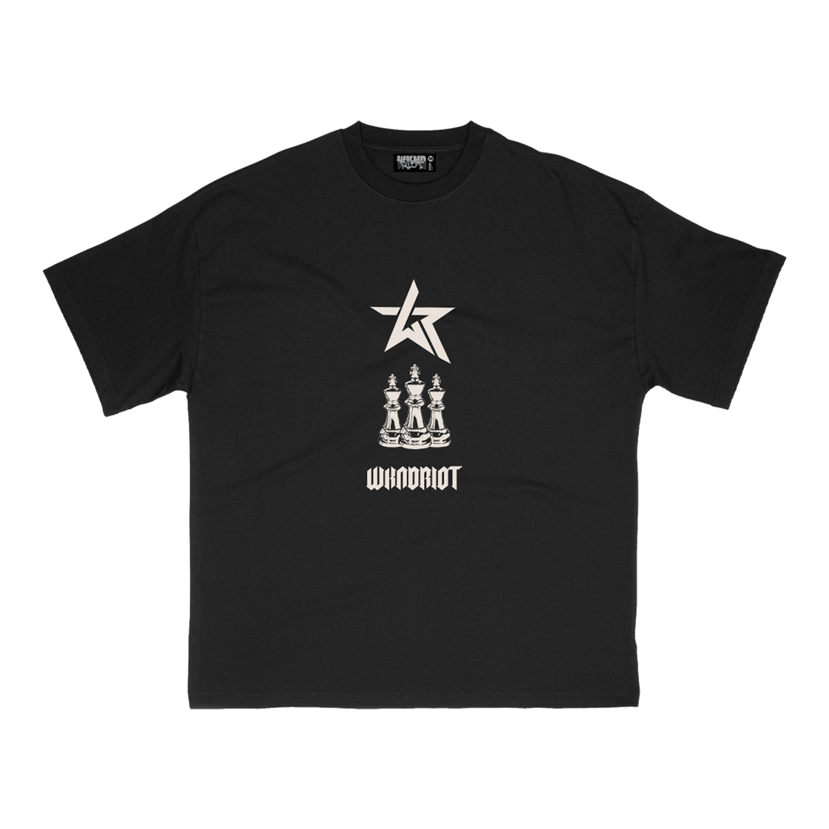 Wknd Riot Kingdom Black Tee