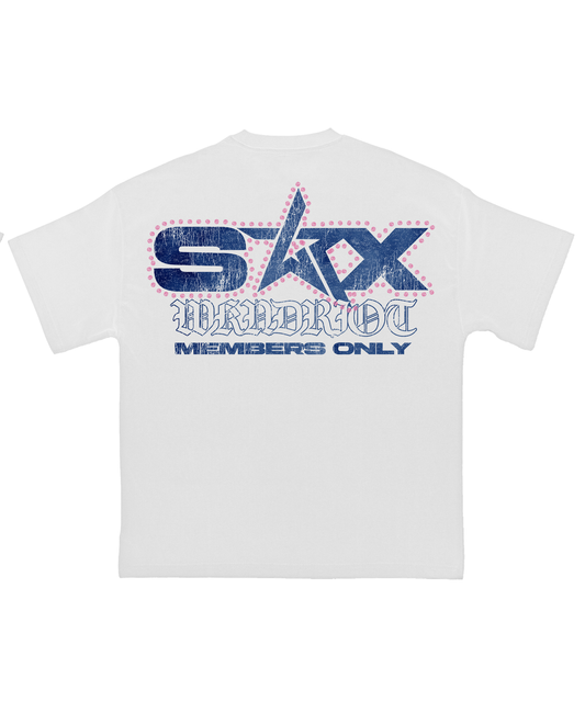 WKND Riot Sex W/ Pink Rhinestones Tee