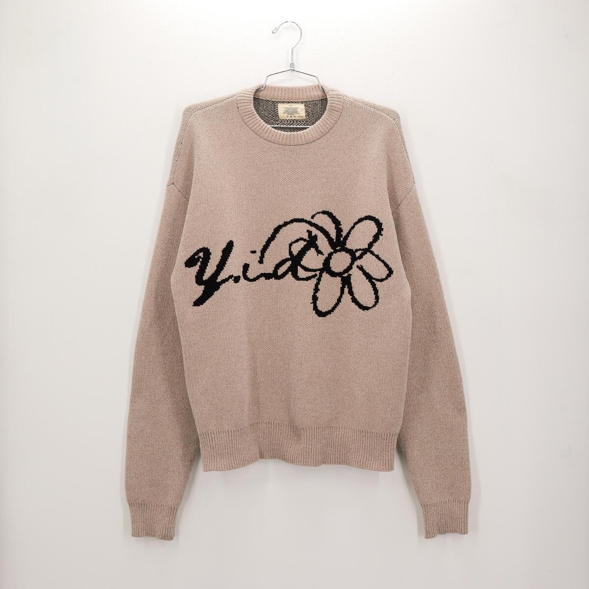Yesterday Is Dead Petals Knit Sweater Sand