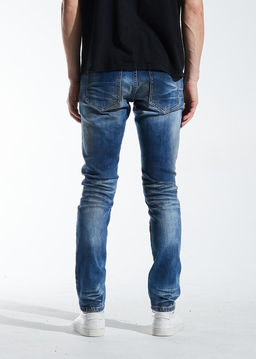 Crysp Atlantic Indigo Distressed