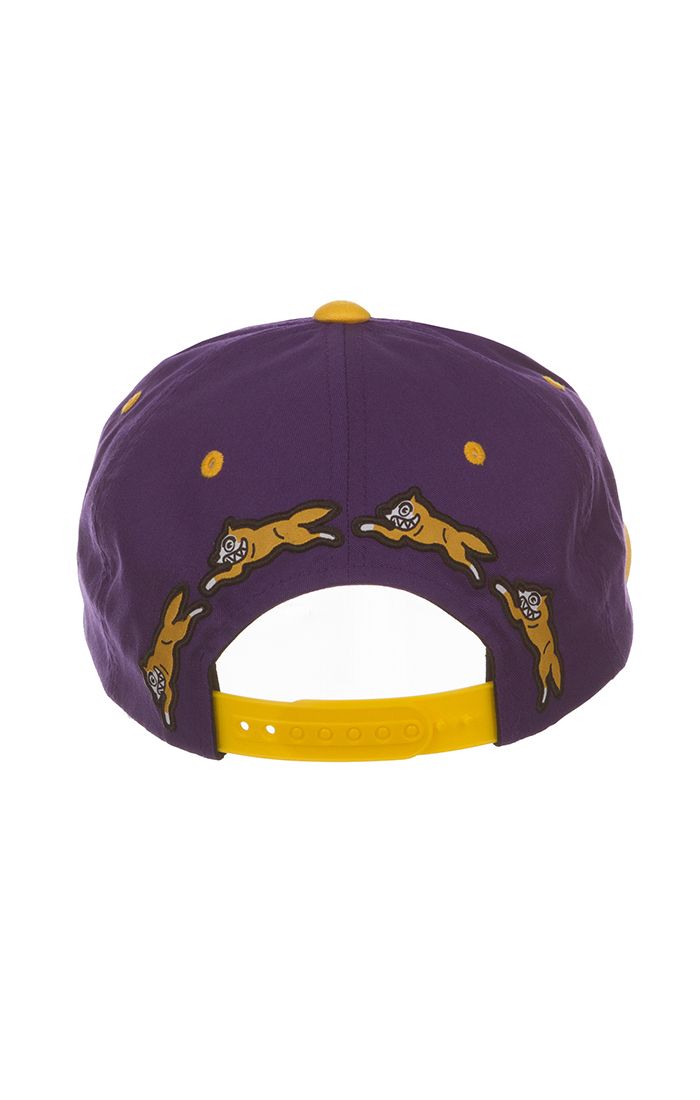 Icecream Basket Snapback Hat Purple