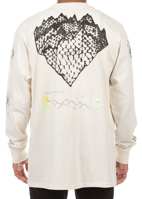 Billionaire Boys Club Systematic LS Tee Gardenia