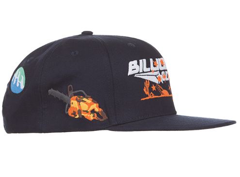 Billionaire Boys Club Yellowstone Snapback Hat Navy Blazer