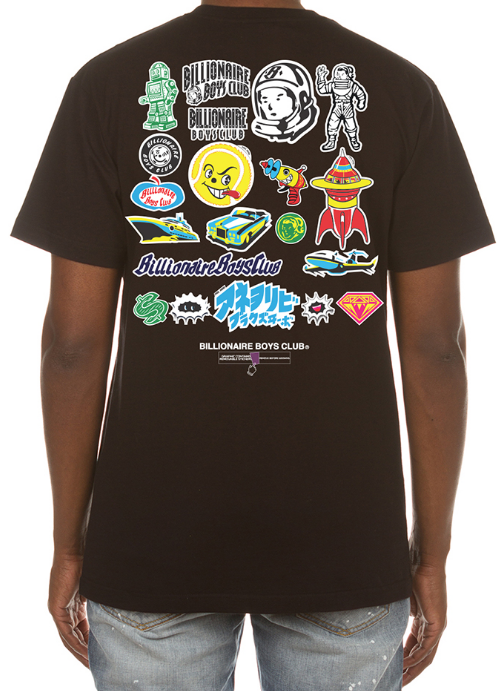 Billionaire Boys Club Stickered SS Tee