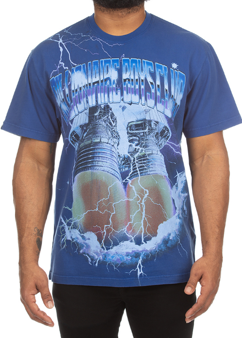 Billionaire Boys Club Thrusters SS Tee Mazarine Blue