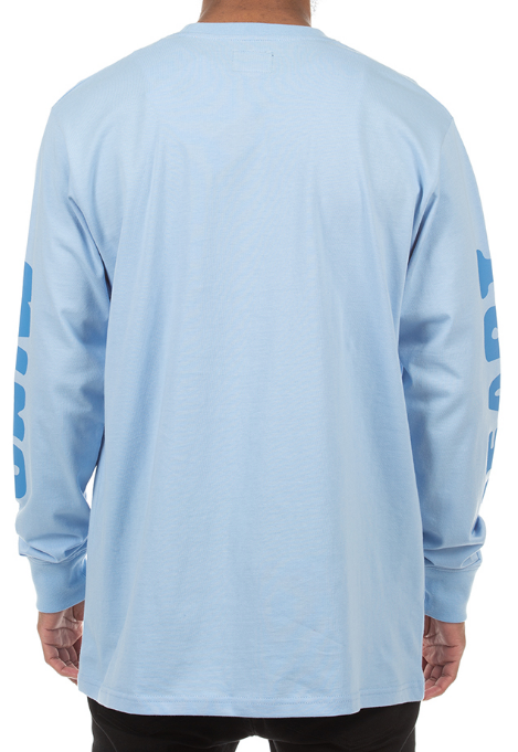 Billionaire Boys Club Mindset LS Tee Placid Blue